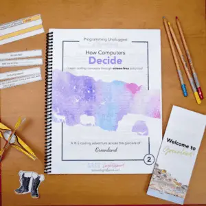 Programming Unplugged Adventures: How Computers Decide